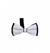 BT021 design two color matching tie for men and women bridegroom's best man evening performance collar tie manufacturer detail view-5